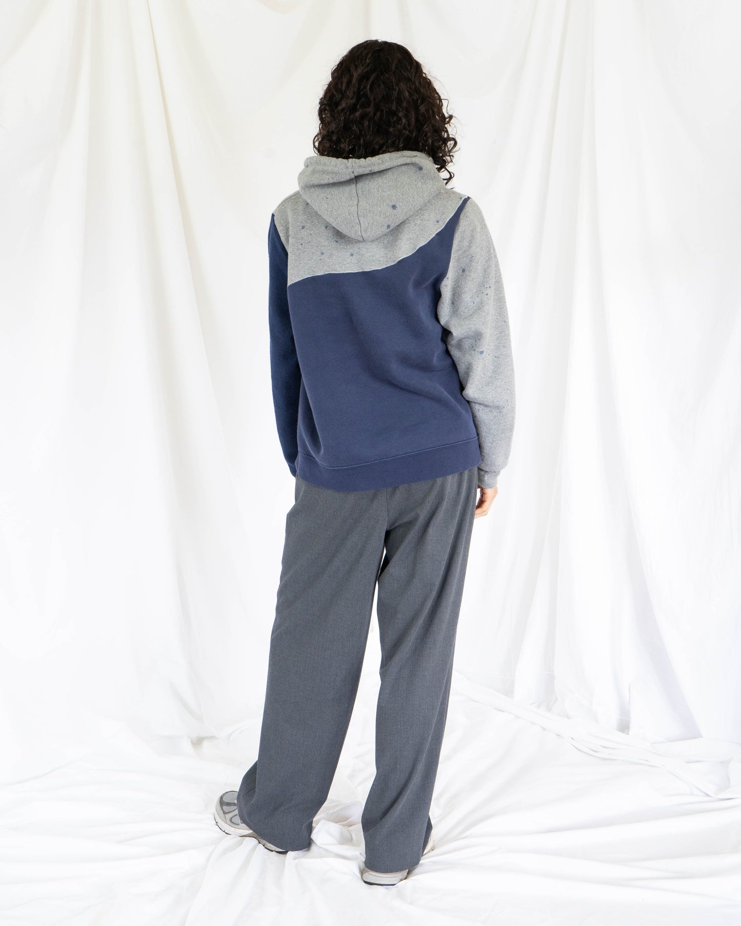 Reclaimed Speckled Indigo Hoodie