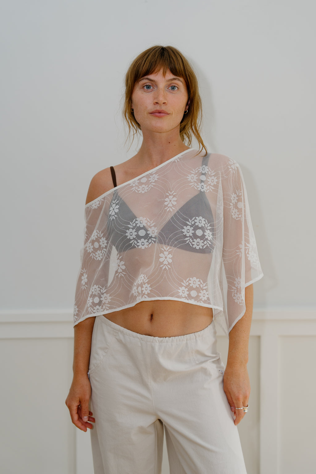 Lace Poncho - 3