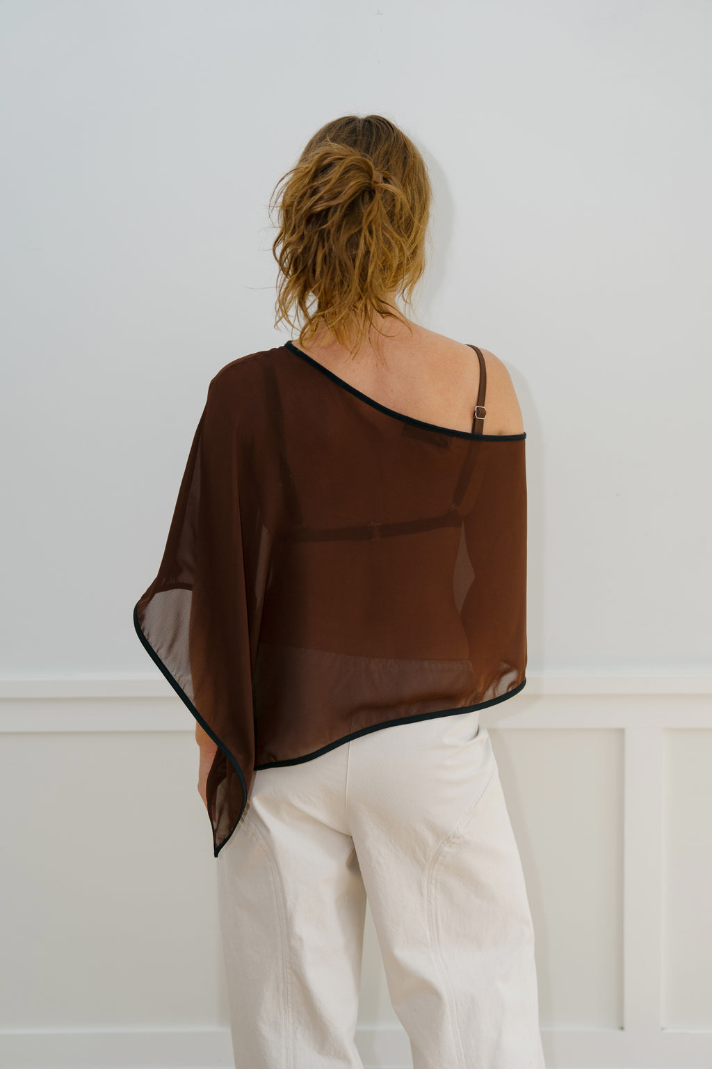 Organza Poncho