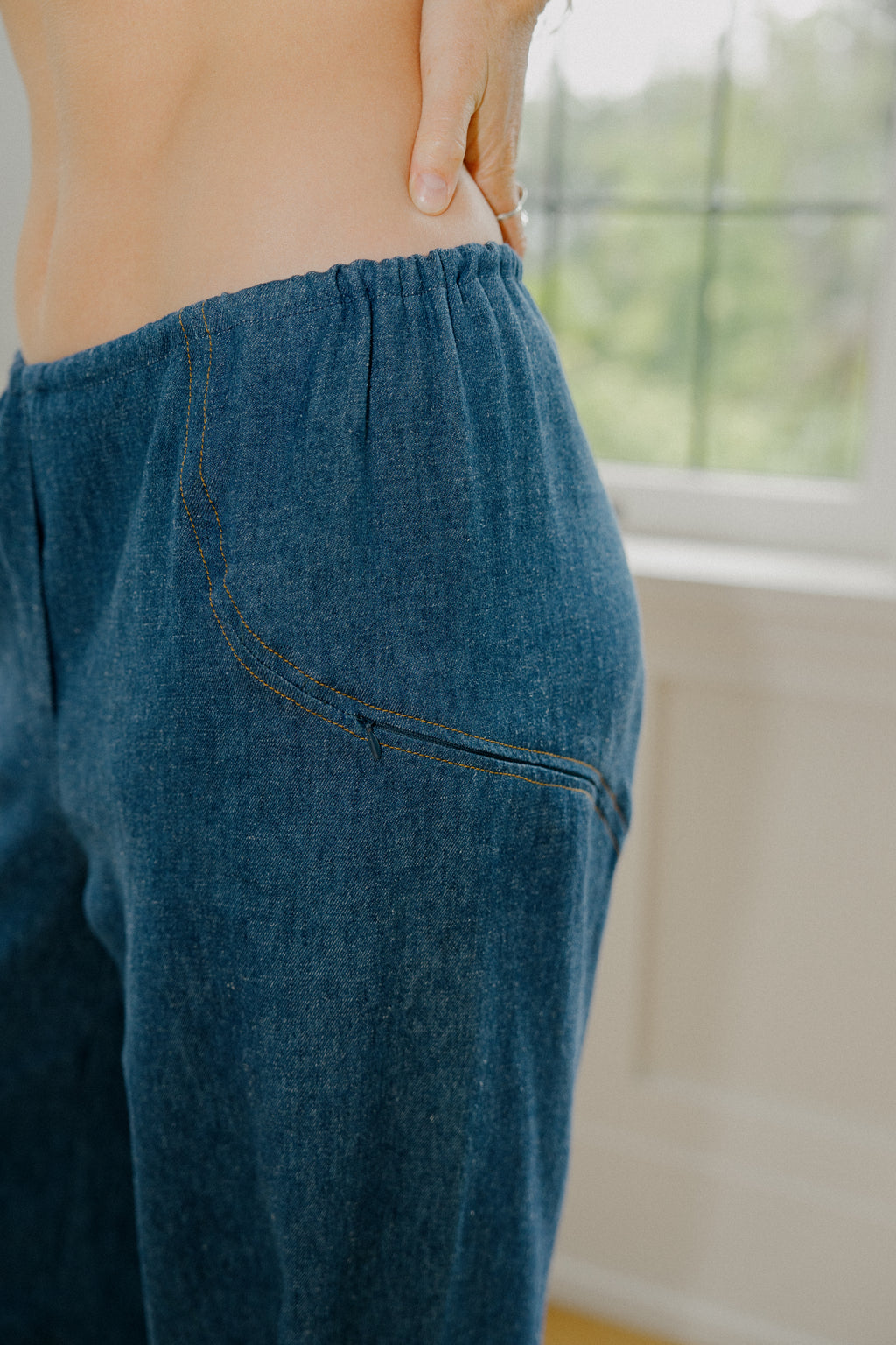 Camino Pant Sample - Indigo Denim