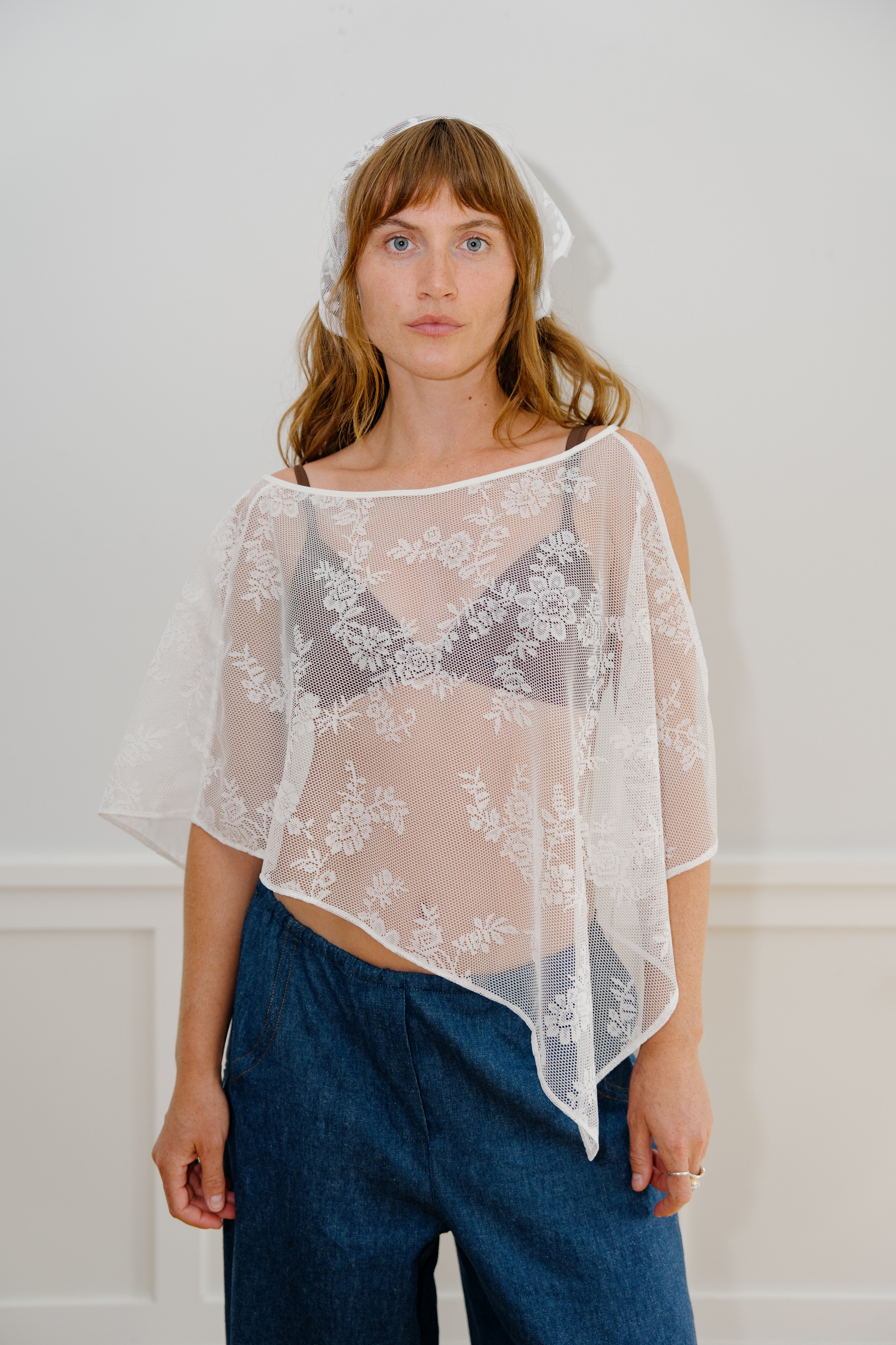 Lace Poncho - 4