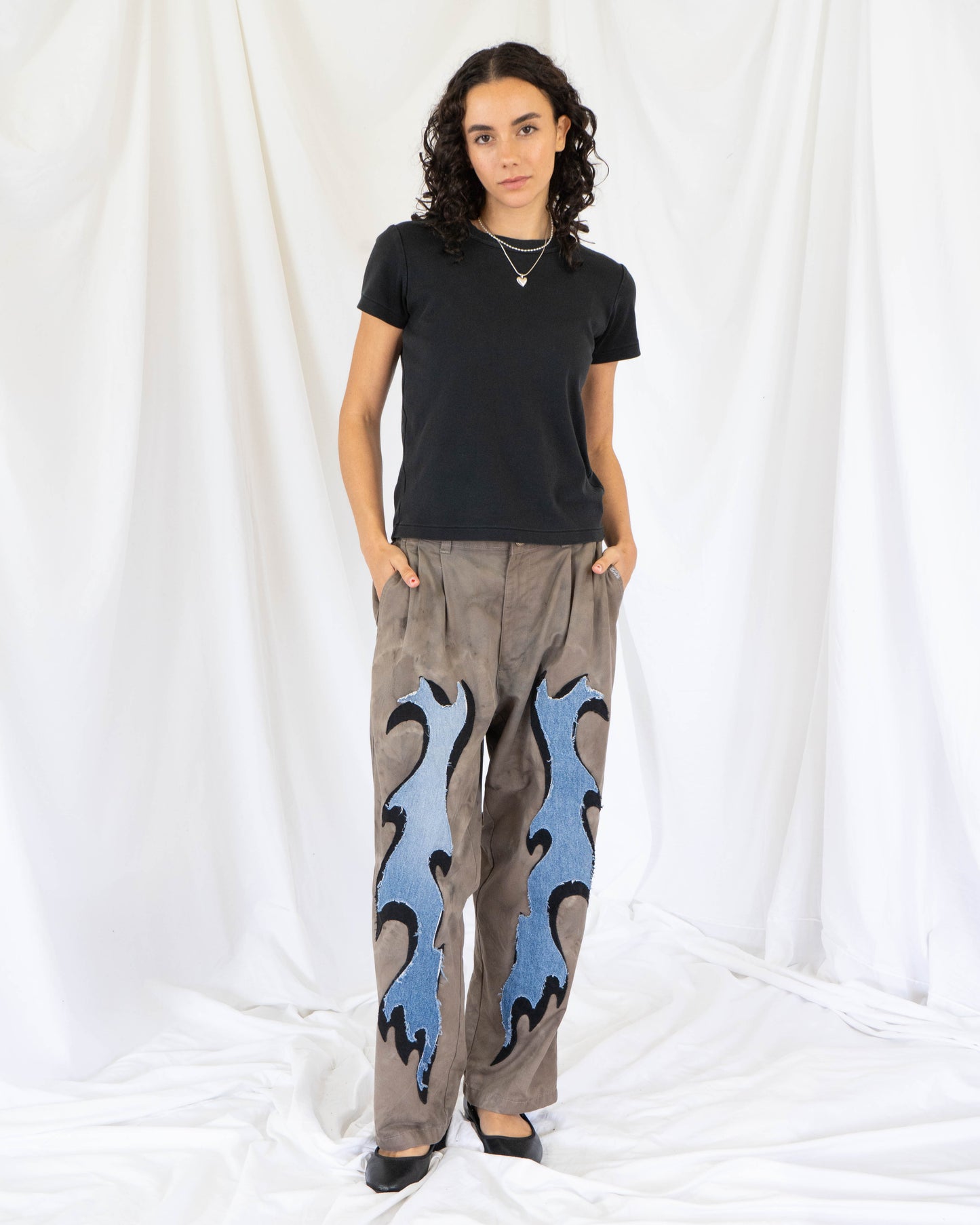 Seeing Double Flame Trousers