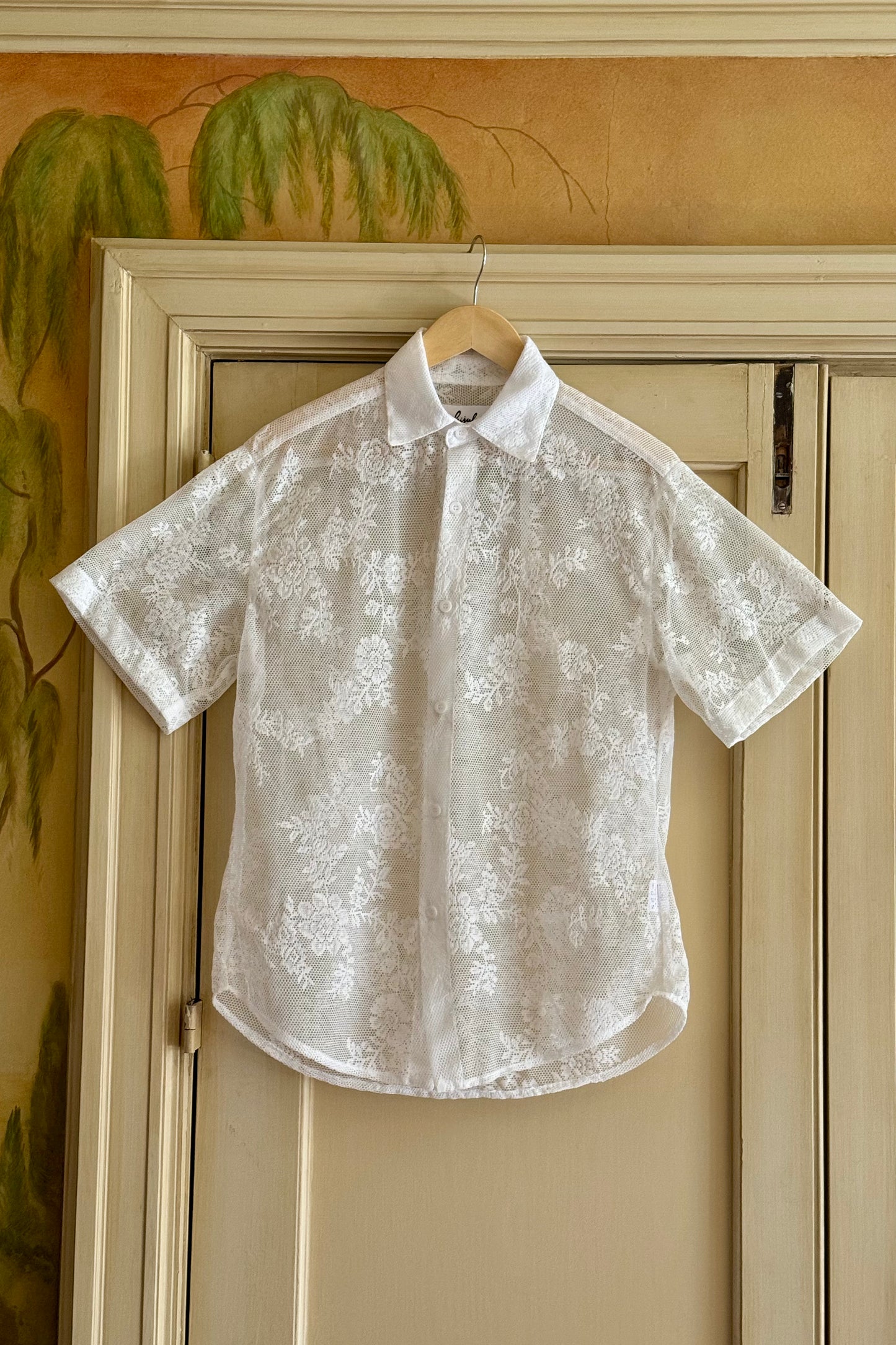 Lace Trev Button Down