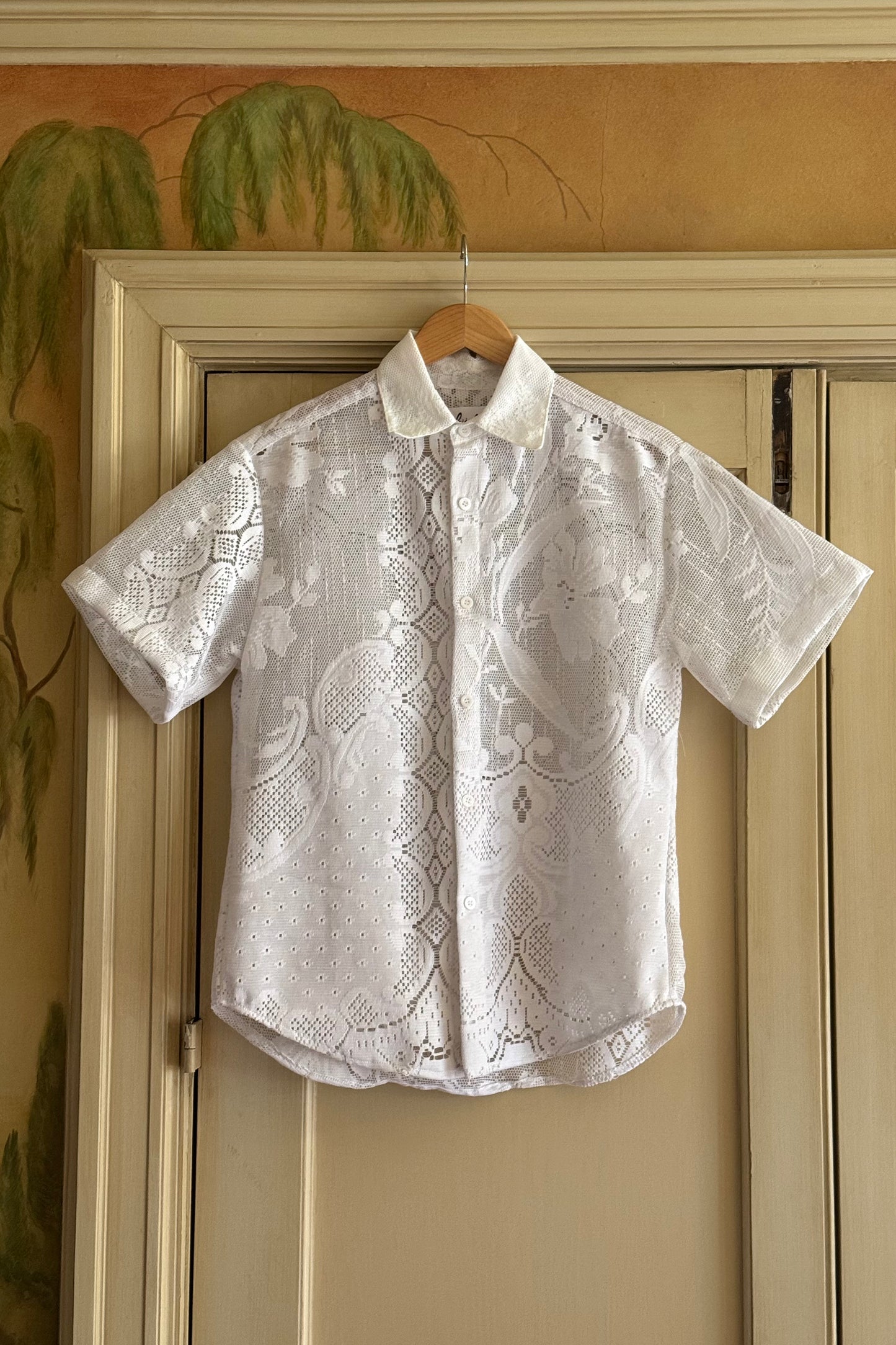 Lace Trev Button Down