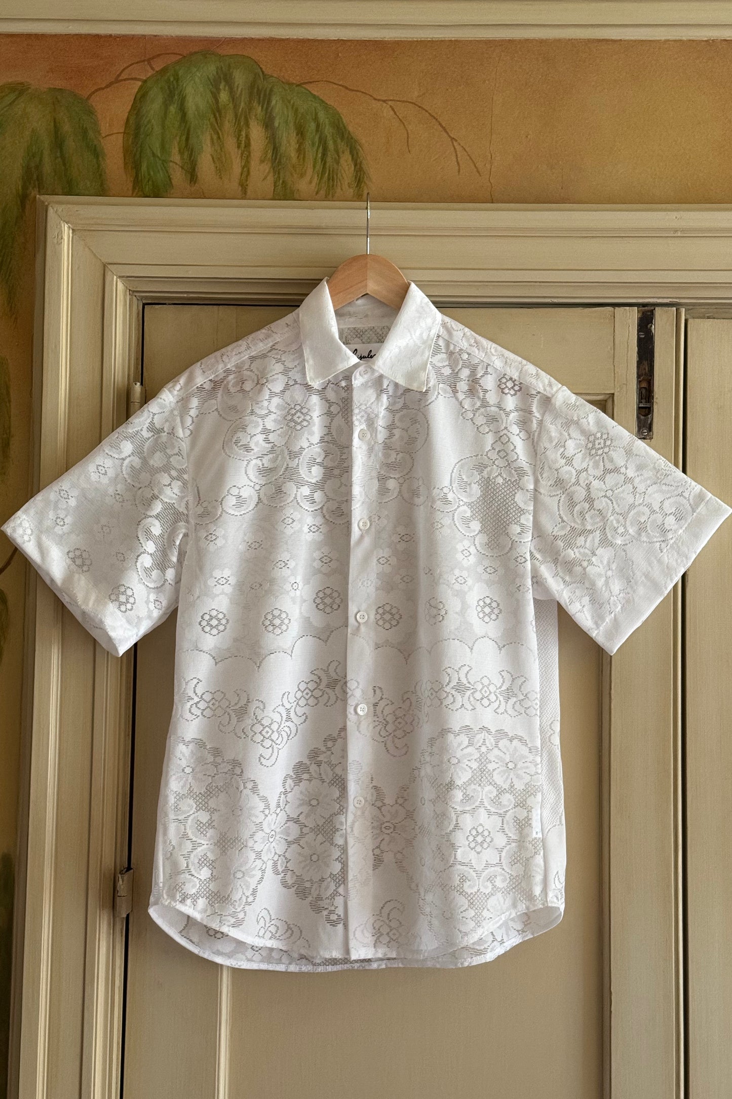 Lace Trev Button Down