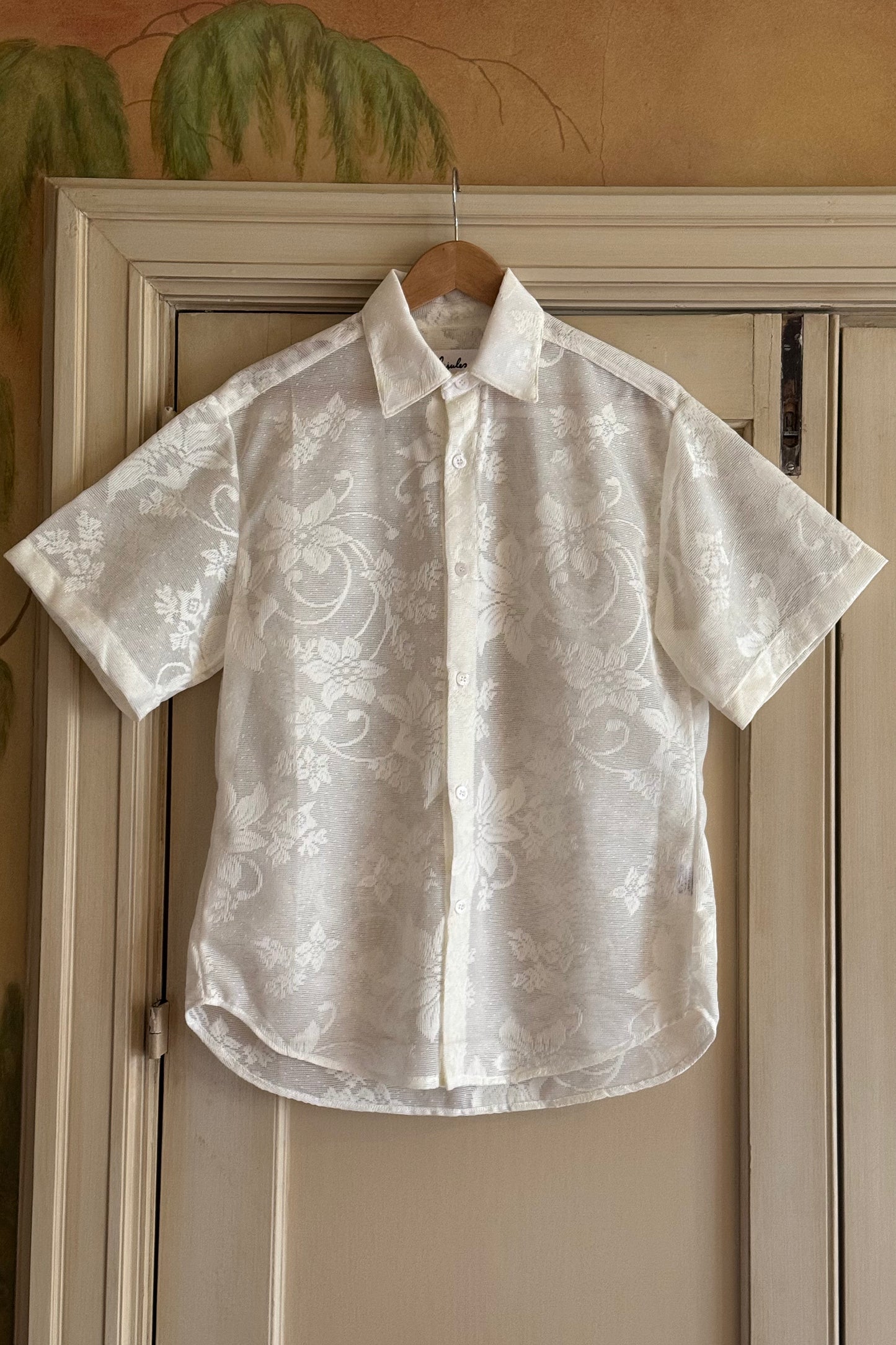 Lace Trev Button Down