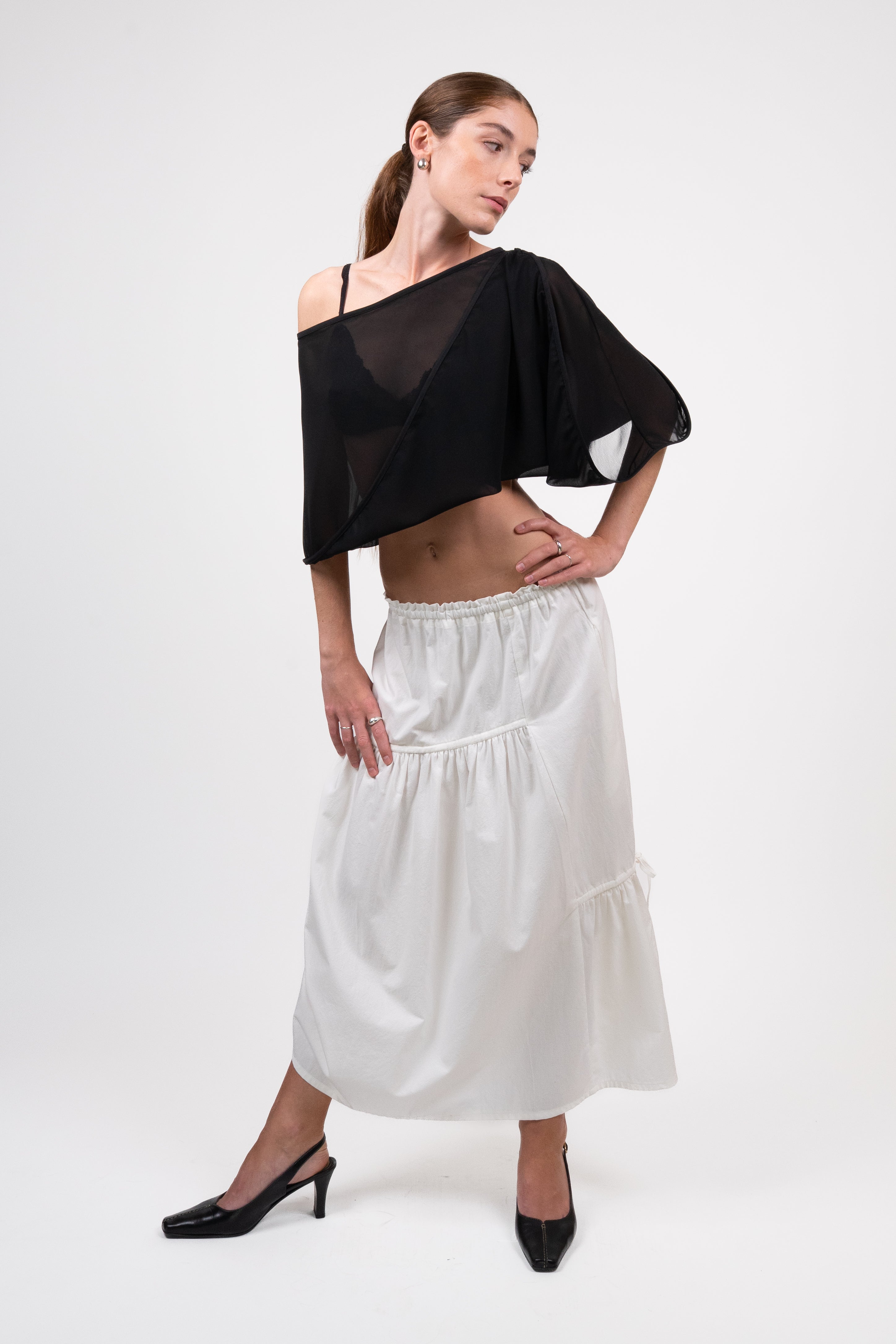 Museum Skirt - White