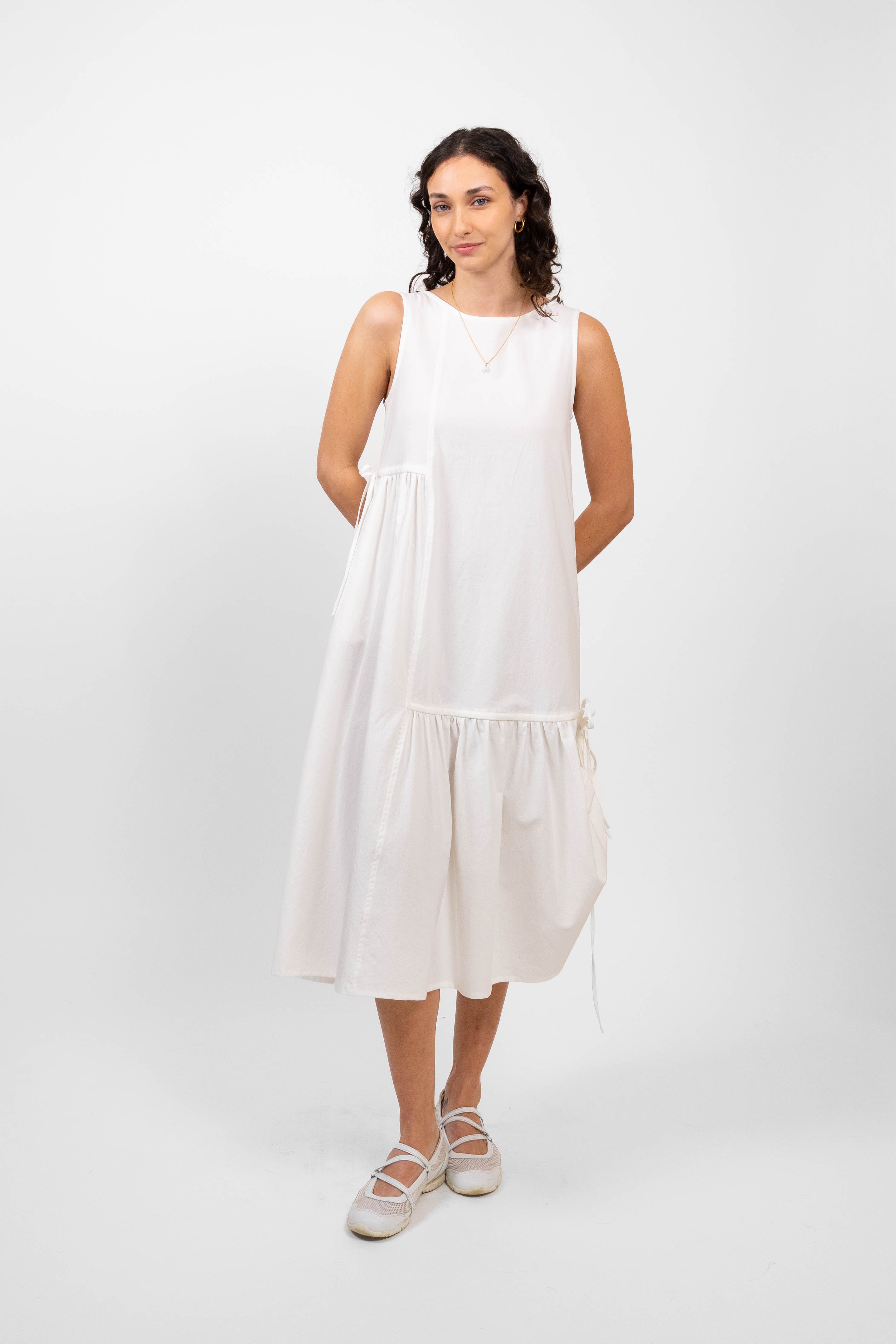 Patio Dress - White