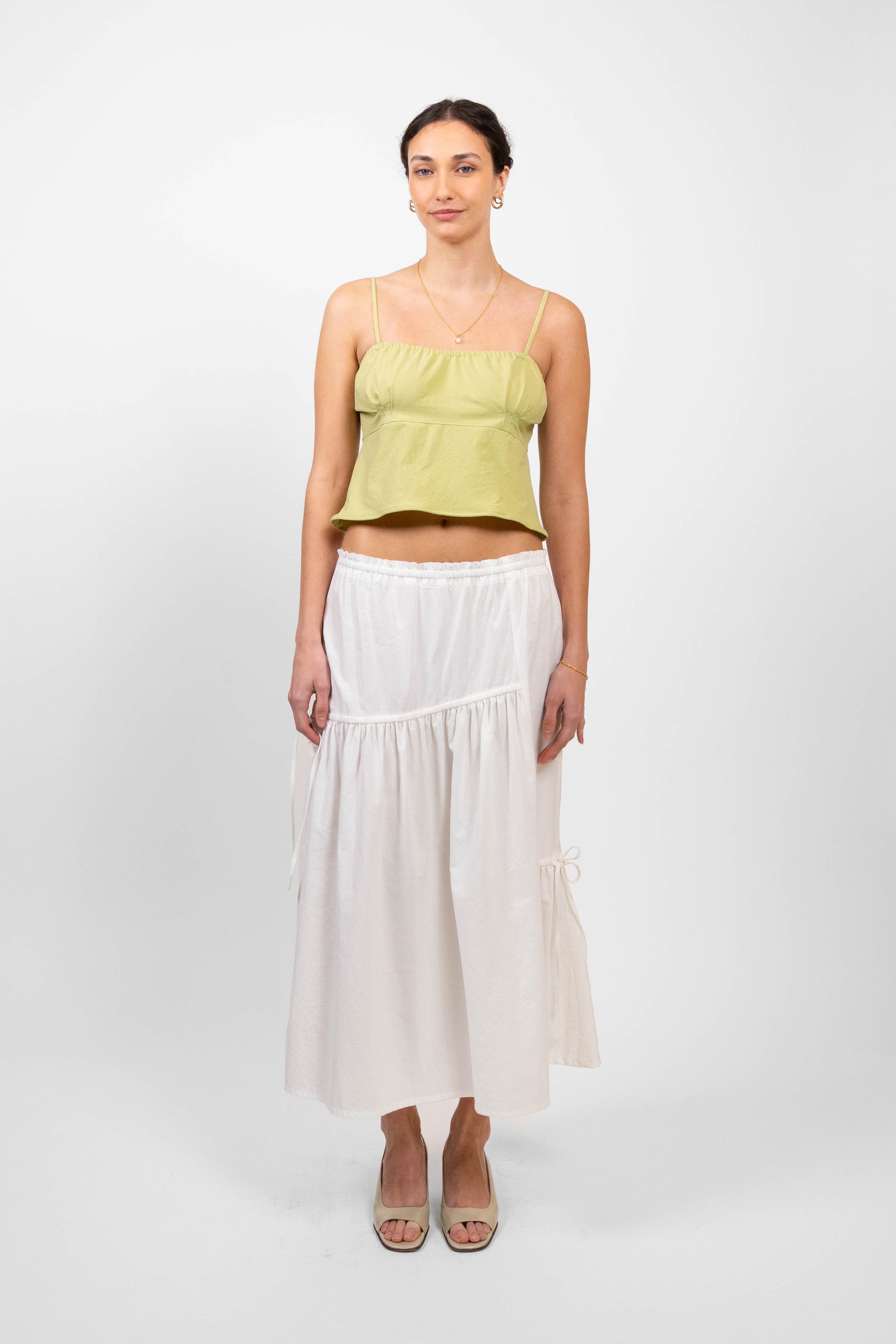 Museum Skirt - White